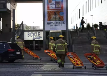 3 muertos y 3 heridos graves en tiroteo en un centro comercial de Dinamarca
