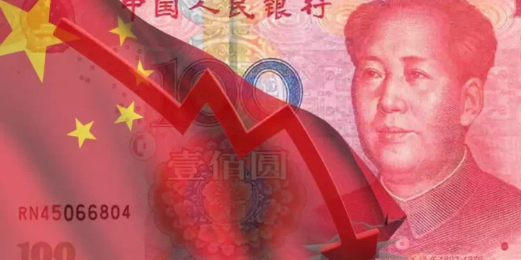 La economía de China está en caída libre