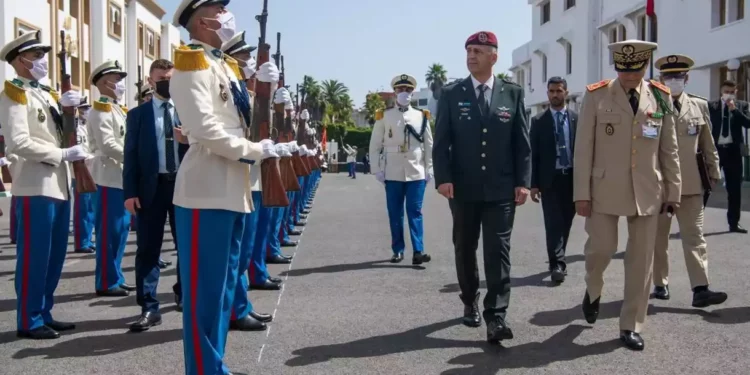 Jefe de las FDI se reúne con el ministro de Defensa y el líder del ejército de Marruecos