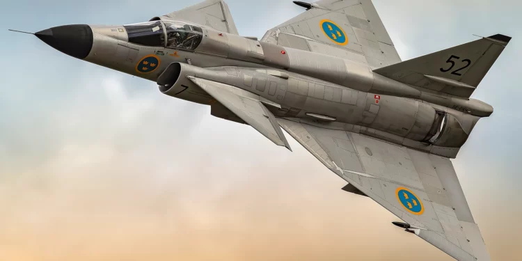 SAAB 37 Viggen: El caza construido para luchar contra Rusia