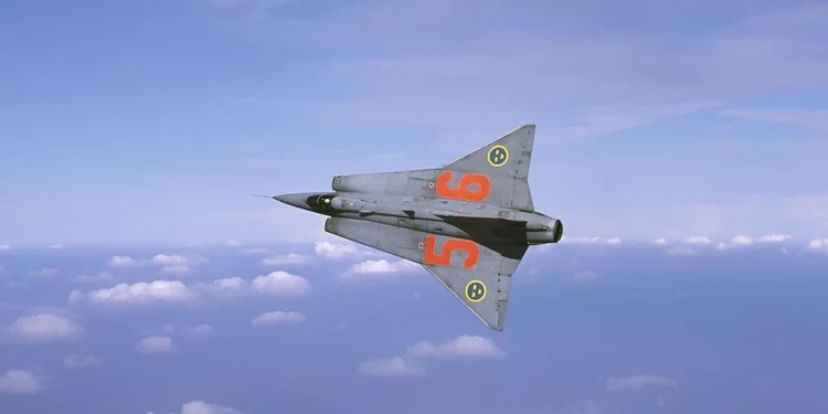 El Saab 35 Draken enfureció a Rusia