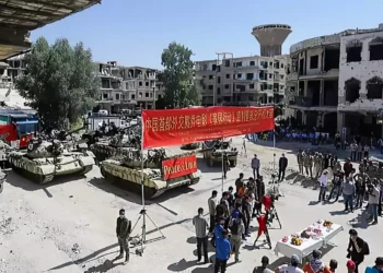 Antiguo bastión del Estado Islámico en Siria acoge el set de rodaje de una película de Jackie Chan