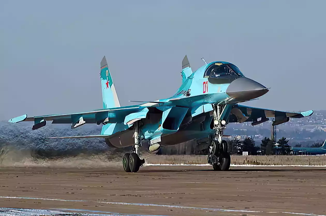 Rusia recibe un avión de combate Su-34M “más avanzado” en medio de la guerra con Ucrania