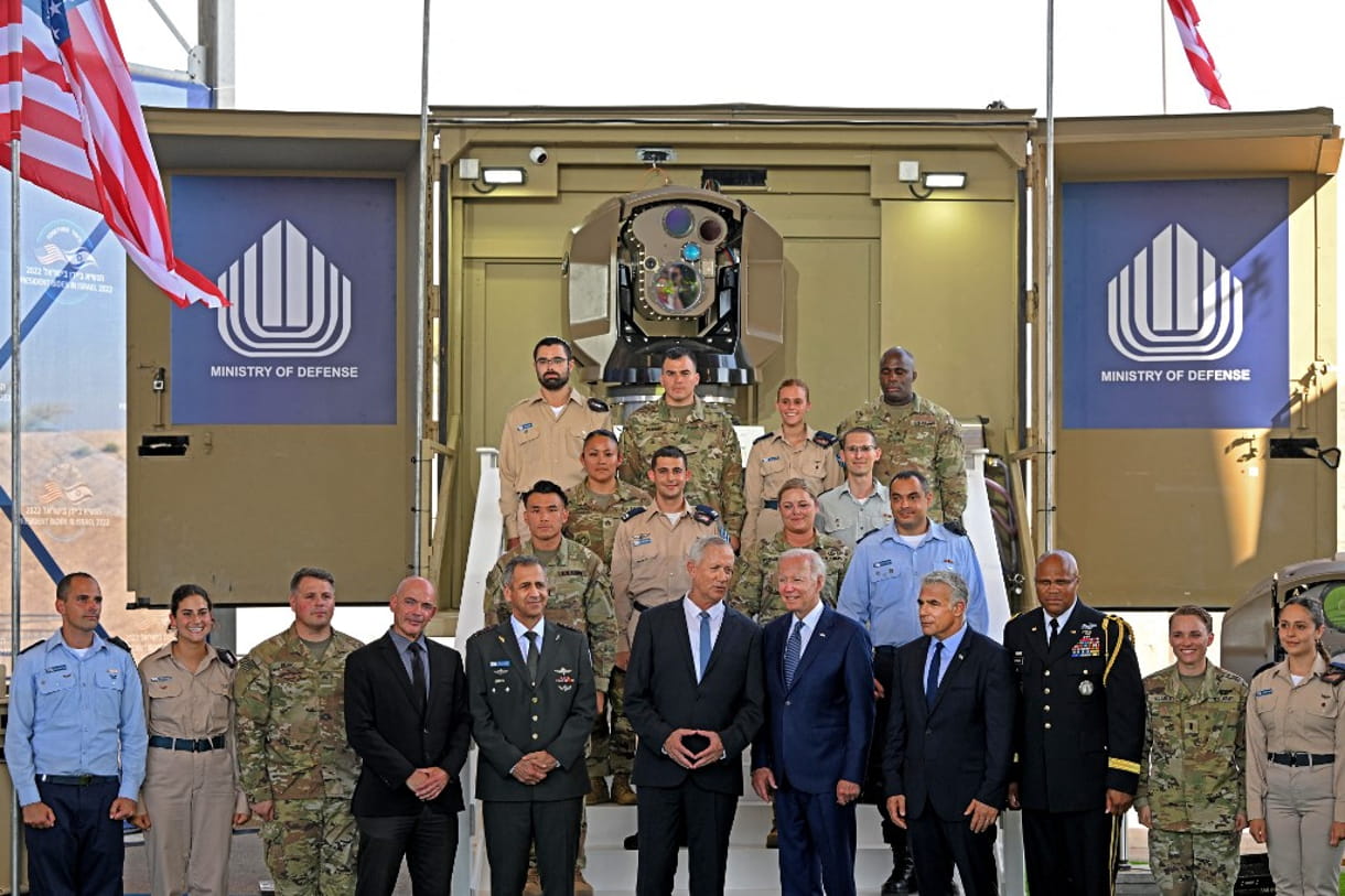 Israel presenta a Biden sistemas de defensa aéreos de varios niveles