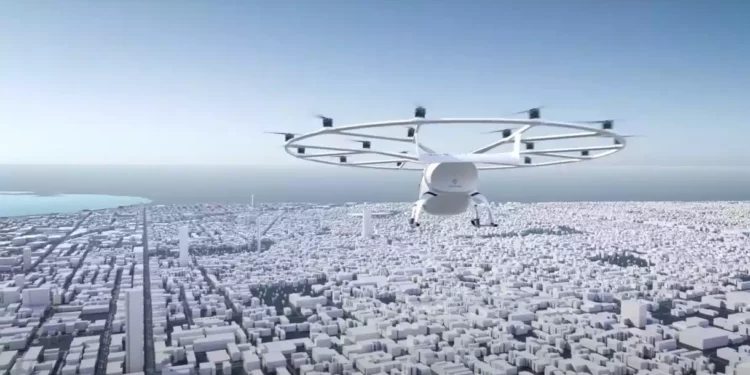 Así funciona el primer sistema operativo de Volocopter para el transporte aéreo urbano