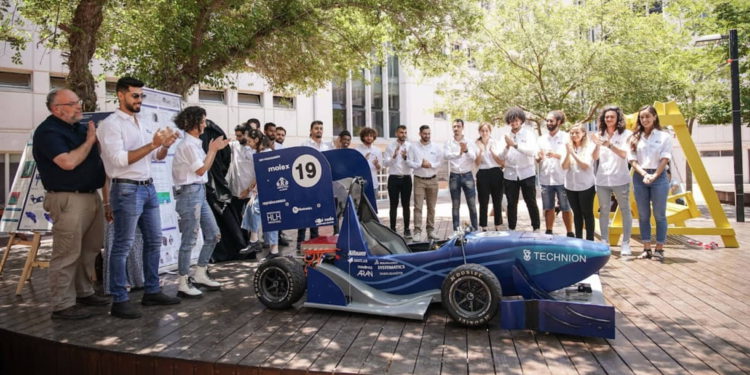 Technion presenta su primer coche eléctrico autónomo para competiciones automovilísticas