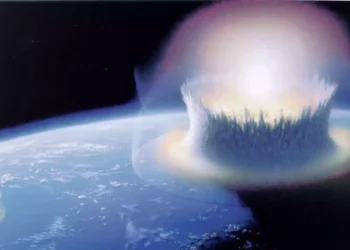¿Chocaron dos asteroides con la Tierra y mataron a los dinosaurios?