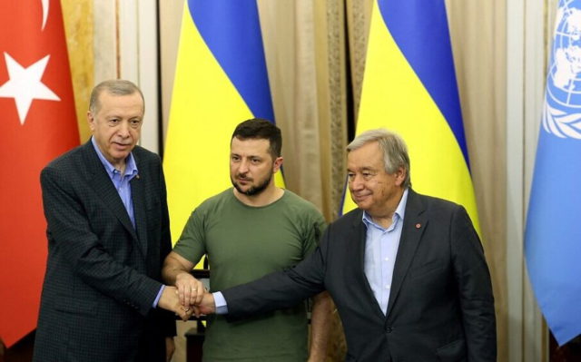 Erdogan advierte de un desastre nuclear en Ucrania en las conversaciones con Zelenski y Guterres