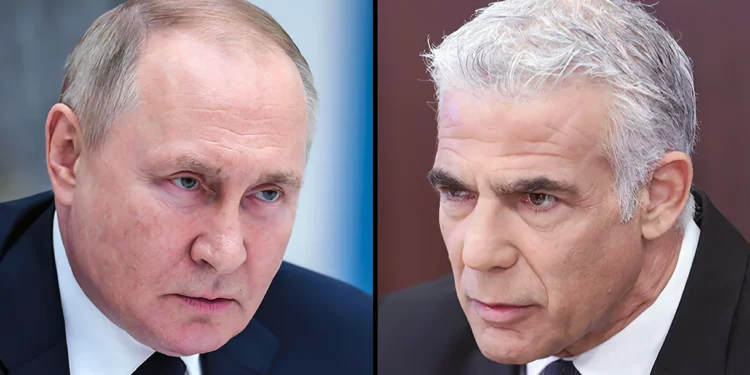 Rusia dice que las críticas de Lapid a la guerra de Ucrania son un “doble rasero”