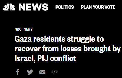 Seis titulares indignantes de la batalla de Israel contra la Yihad Islámica