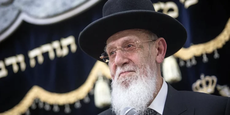 El líder de Shas, el rabino Shalom Cohen, fallece a los 91 años