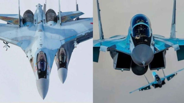 Su-35 ruso derriba un MiG-29 ucraniano con un misil R-77: Informe