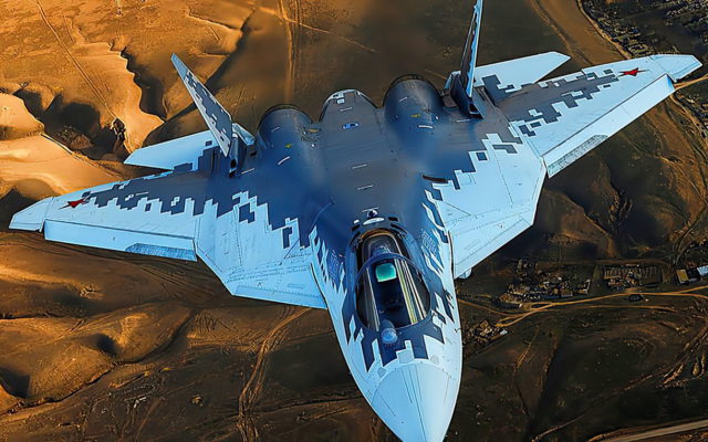 Rusia afirma que el caza Su-57 ha sido desplegado en Ucrania