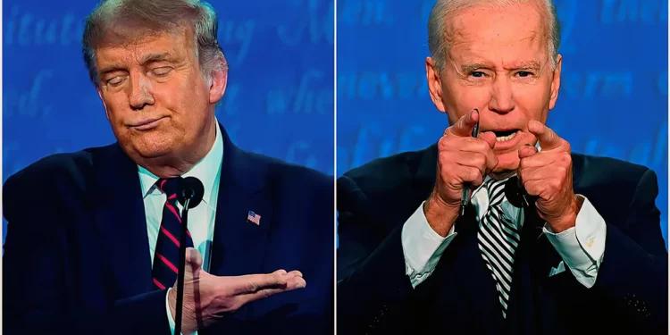 El Departamento de Justicia acusa a Trump horas después de la noticia sobre los sobornos a Biden