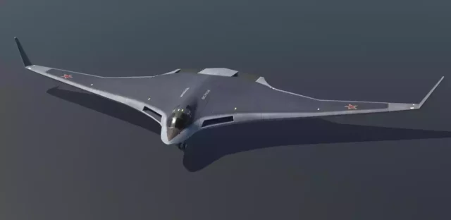 ¿Imitación del B-2 Spirit? Se publica el primer diseño del bombardero furtivo de Rusia