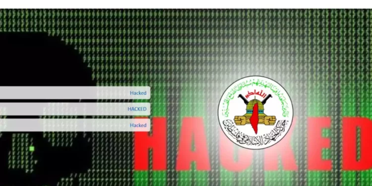 Hackean el sitio web de la Yihad Islámica