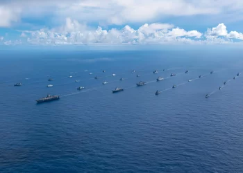 China espió los ejercicios navales más grandes del mundo