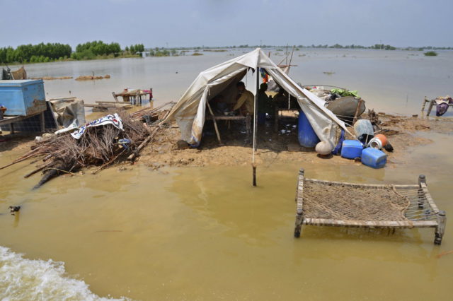 Catástrofe climática en Pakistán deja inundado un tercio del país