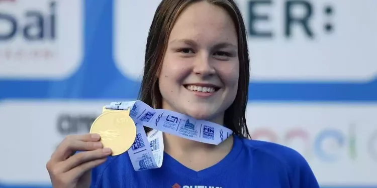 La israelí Anastasia Gorbenko gana el oro en los Campeonatos Europeos de Natación