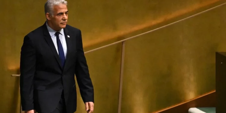 En la ONU: Lapid pide una “solución de dos Estados” para el conflicto árabe-israelí