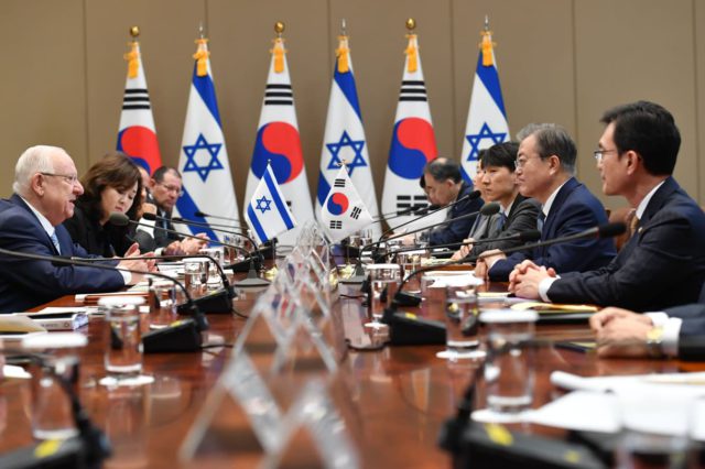 Corea del Sur concluye un acuerdo de libre comercio con Israel