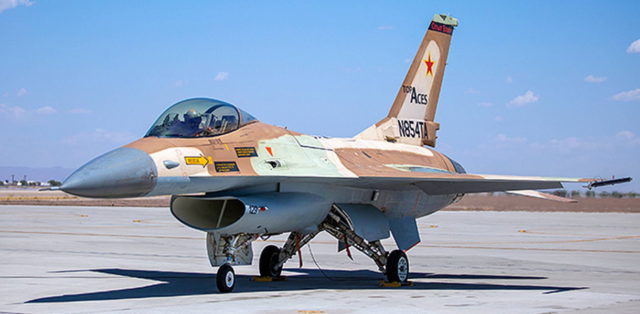 Pilotos de la USAF entrenarán con cazas F-16 de Israel