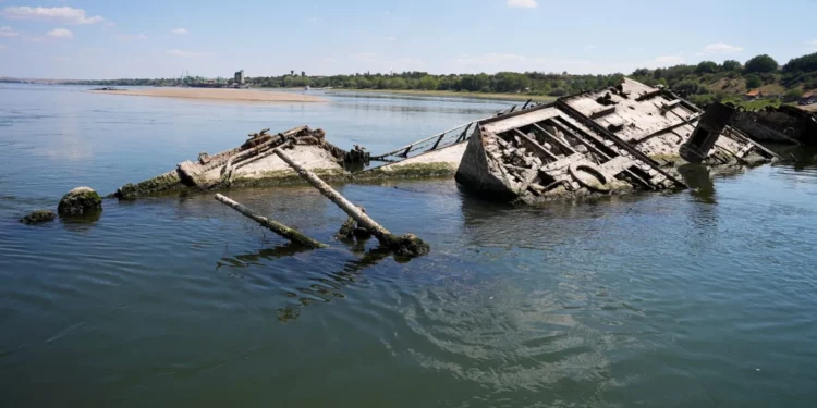 Las sequías revelan las maravillas perdidas bajo el agua