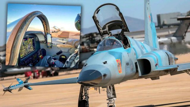 El F-5 Aggressor adquiere un sistema de búsqueda y seguimiento por infrarrojos 