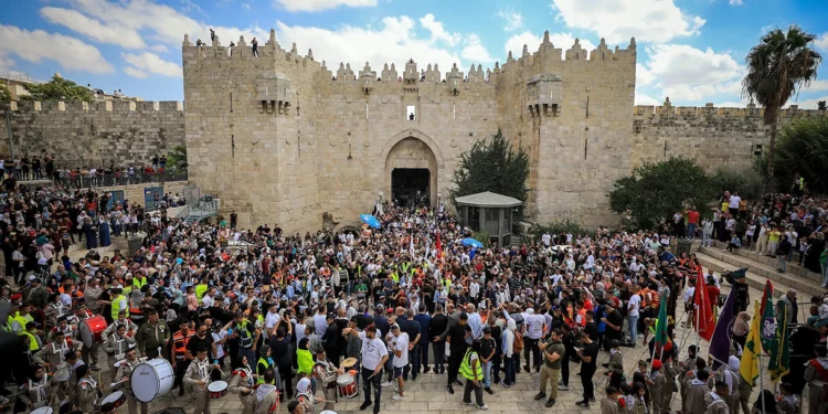 6 alborotadores detenidos en Jerusalén durante el “cumpleaños de Mahoma”