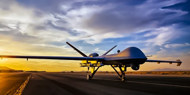 Estados Unidos vuela su dron MQ-9 Reaper tras las líneas enemigas en simulacros