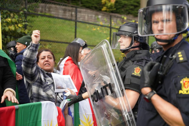 Miles de personas marchan en Francia en apoyo de las mujeres iraníes