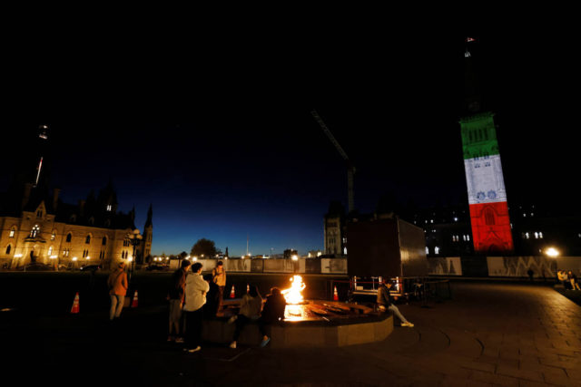 Antisemita canadiense intentó atropellar a manifestantes contra el régimen iraní