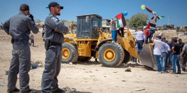 La construcción palestina ilegal en el Área C de Judea y Samaria aumentó un 80% en 2022