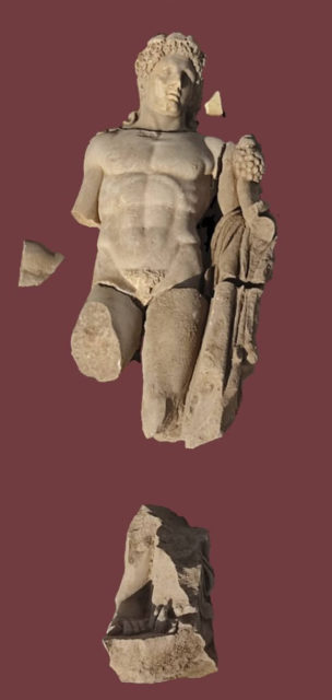 Estatua de Hércules de hace 2.000 años hallada en Grecia