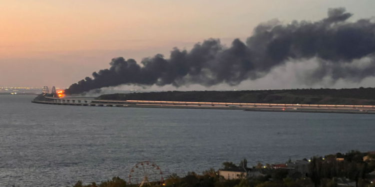 Rusia detiene a 8 personas por la explosión del puente de Crimea