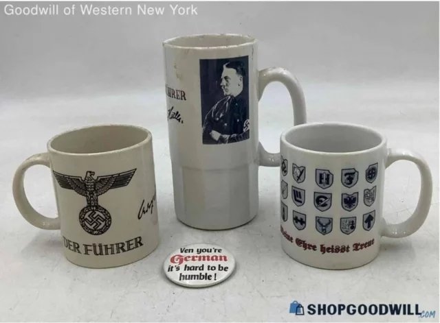 Goodwill publica un listado de tazas con recuerdos nazis en su tienda online