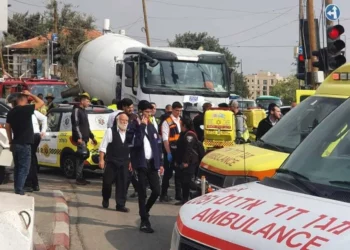 Un niño de 10 años muere atropellado por un camión en Jerusalén