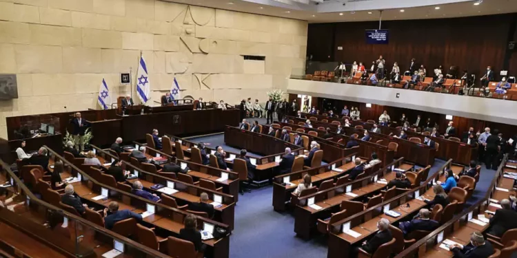 Primera lectura de las medidas de reforma judicial aprobadas en la Knesset