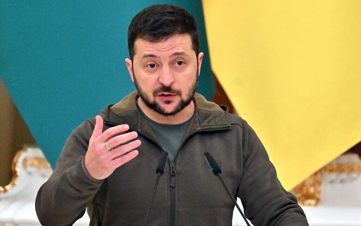 Zelensky elogia a Israel tras el intercambio de información sobre drones iraníes