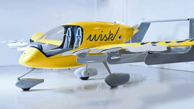 Vea el interior del taxi aéreo de Wisk que no lleva piloto a bordo