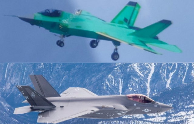 ¿El J-35 de China es una mala copia del F-35?