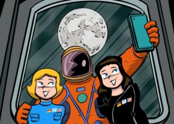 El maniquí israelí Zohar tuitea desde la Luna en la misión Artemis de la NASA