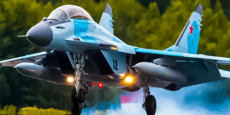 Rusia envía aviones de combate MiG-35 a China