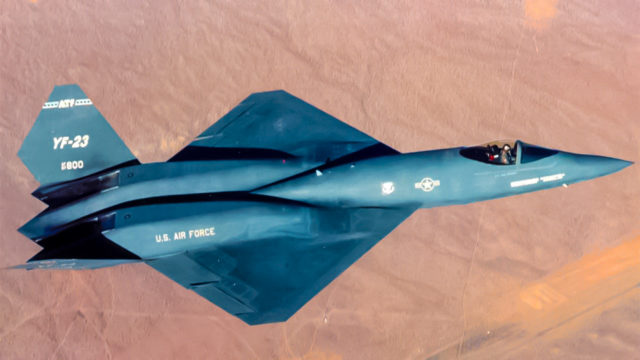 YF-23: El mejor caza furtivo que nunca existió