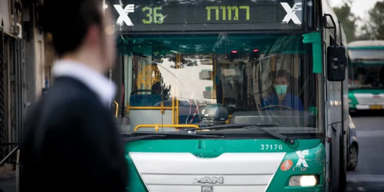 Los autobuses autónomos llegan a las calles de Israel