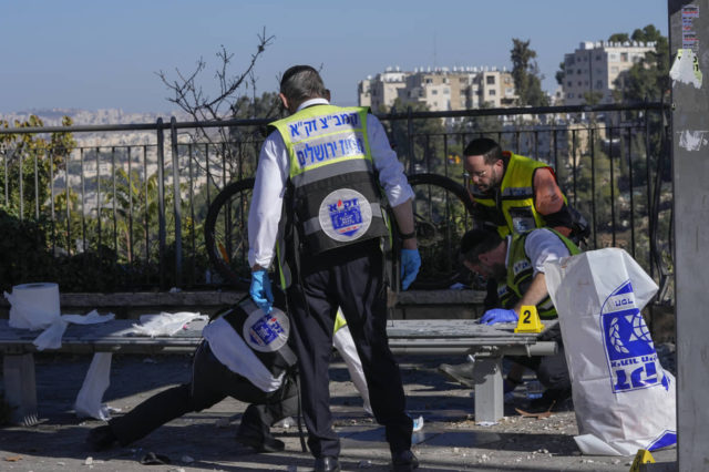 Atentado en Jerusalén: Las bombas fueron colocadas por una organización terrorista