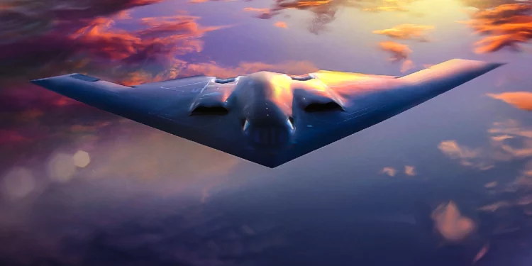 La Fuerza Aérea de EE.UU. exhibió 8 bombarderos sigilosos B-2 a la vez