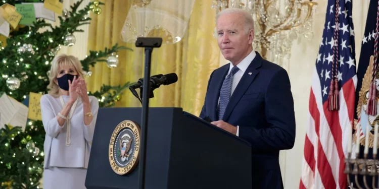 Biden condena el aumento del antisemitismo en la recepción de Jánuca en la Casa Blanca