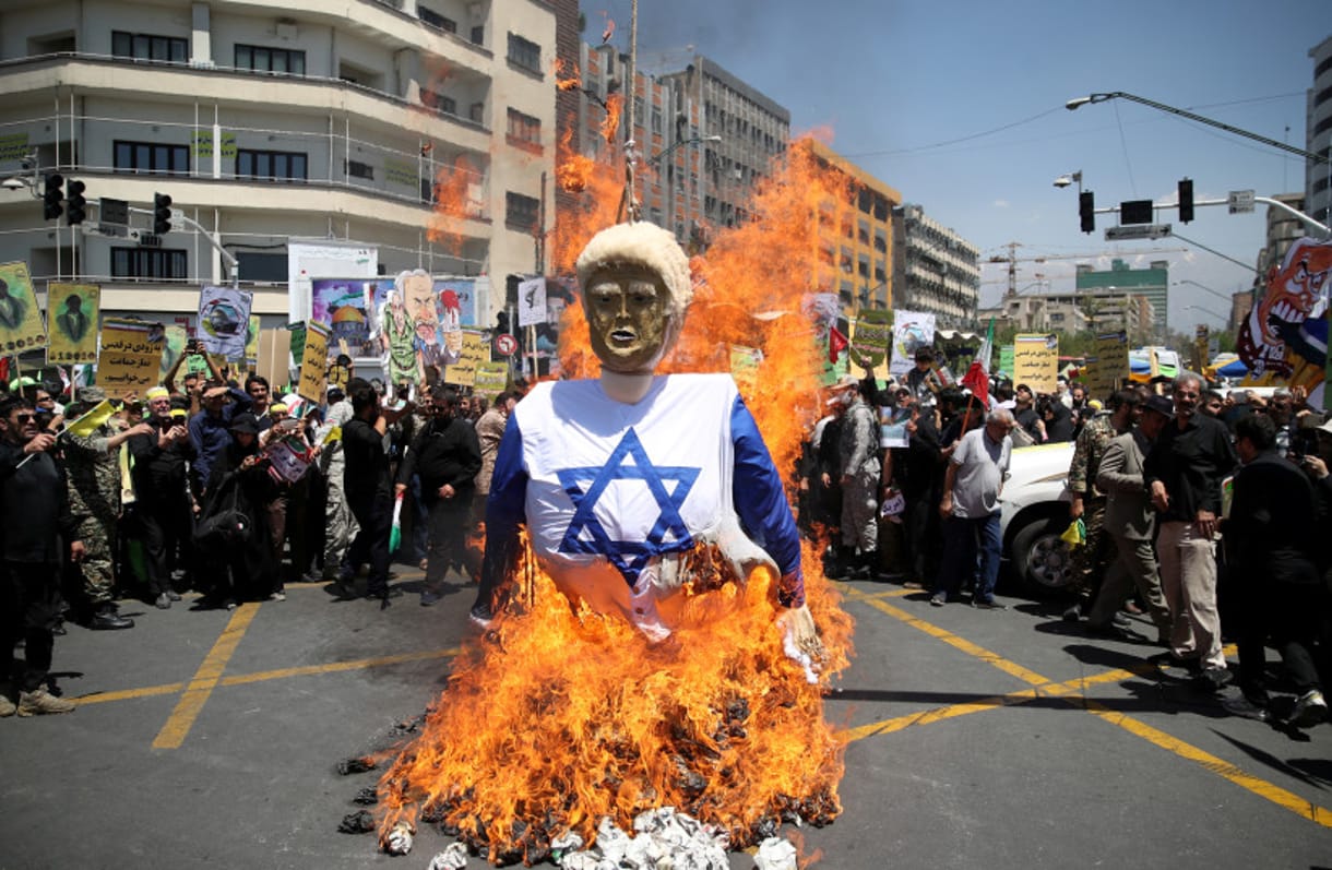 Irán detuvo al menos a 5 judíos durante las protestas