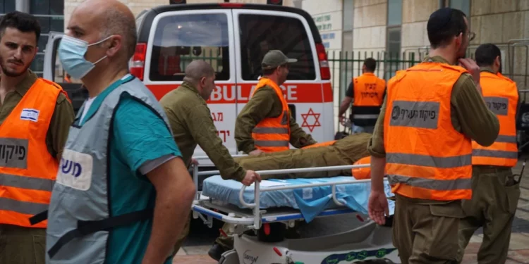 Las FDI realizan simulacros en un hospital de Jerusalén ante la posibilidad de una guerra